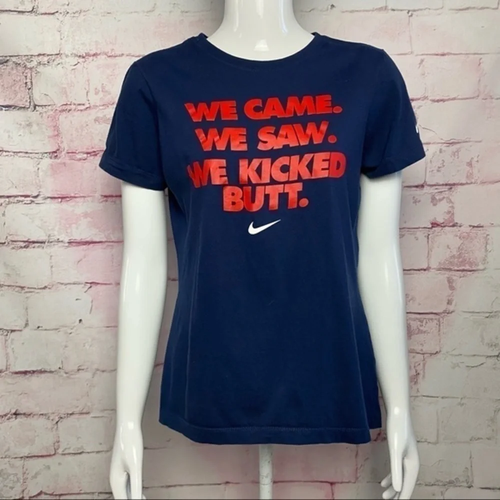 NIKE SLIM FIT Blue BabyTee Shirt